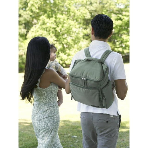 Modern Moments by Gerber Diaper Bag with Changing Station & Insulated Pocket, Green EasyOptionXY LLC