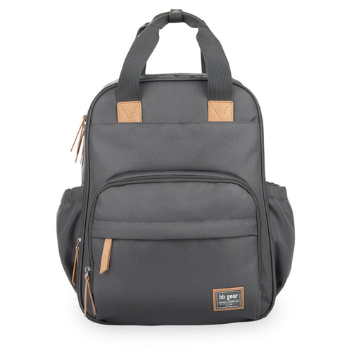 BB Gear by Baby Boom Back Pack Diaper Bag, Grey Heather EasyOptionXY LLC