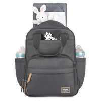 BB Gear by Baby Boom Back Pack Diaper Bag, Grey Heather EasyOptionXY LLC