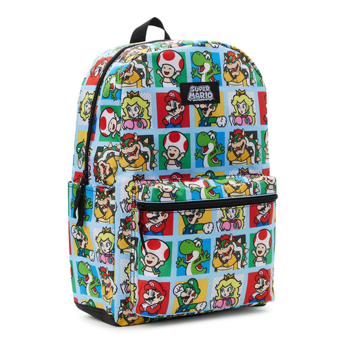 Nintendo Super Mario Bros. 17" Laptop Backpack, Multi EasyOptionXY LLC
