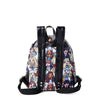 Bratz Women's All Over Print Nylon Mini Backpack, Black Multi-Color EasyOptionXY LLC