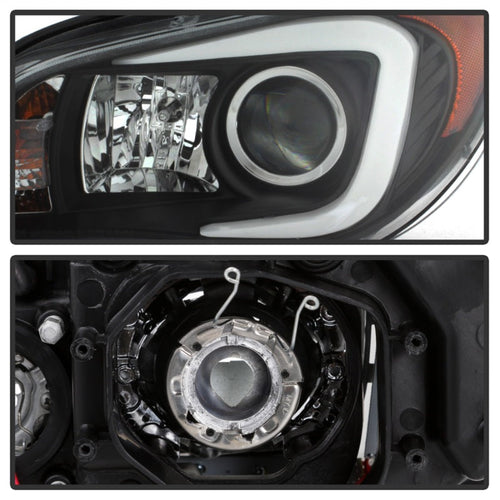 Spyder Subaru WRX 2006-2007 Projector Headlights - Halogen Only - Black PRO-YD-SWRX06-LBDRL-BK OffRoadUSA.com