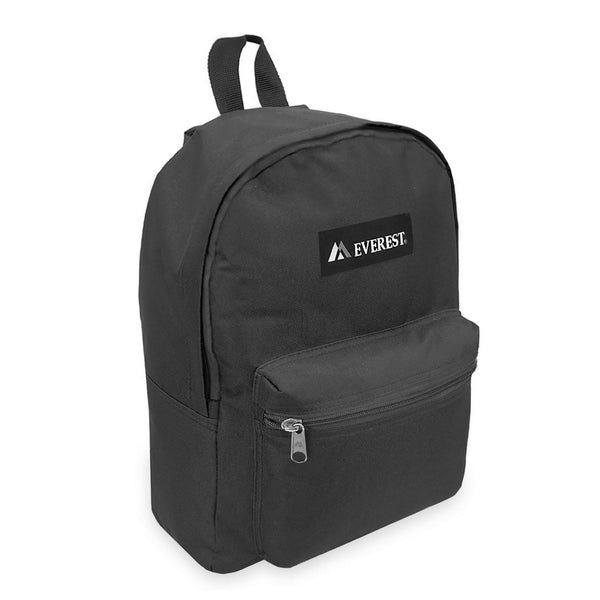 Everest Unisex Basic 15" Backpack, Black EasyOptionXY LLC