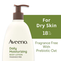Aveeno Daily Moisturizing Lotion with Oat for Dry Skin, 18 fl oz EasyOptionXY LLC