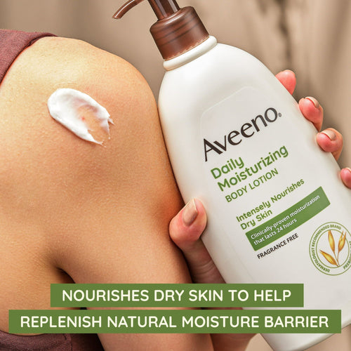 Aveeno Daily Moisturizing Lotion with Oat for Dry Skin, 18 fl oz EasyOptionXY LLC