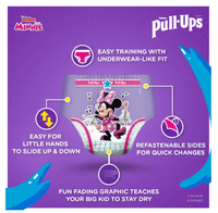 Pull-Ups Girls' Potty Training Pants Size 5; 3T-4T; 20 Ct EasyOptionXY LLC