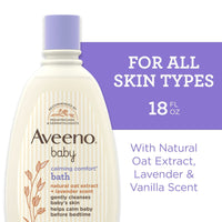 Aveeno Baby Calming Comfort Bath & Wash, Lavender & Vanilla, 18 fl. oz EasyOptionXY LLC