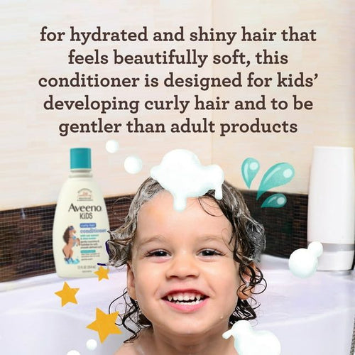 Aveeno Kids Curly Hair Conditioner, Tear Free Curl Hair Products, 12 fl oz EasyOptionXY LLC