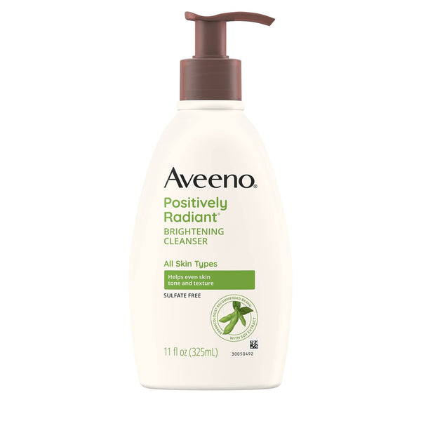 Aveeno Positively Radiant Brightening Facial Cleanser, Face Wash, 11 oz EasyOptionXY LLC