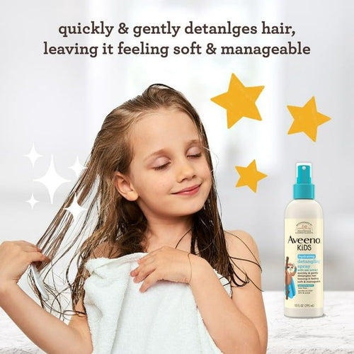 Aveeno Kids Hydrating Hair Detangling Spray, Hypoallergenic, 10 fl oz EasyOptionXY LLC
