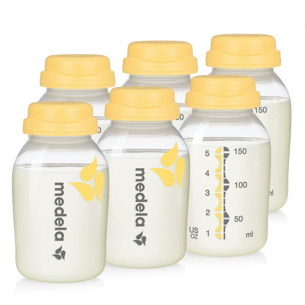 Medela Breast Milk Collection & Storage Bottles - 5 oz, 6 pack EasyOptionXY LLC