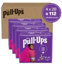 Pull-Ups Girls' Potty Training Underwear Size 5; 3T-4T; 112 Ct EasyOptionXY LLC