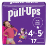 Pull-Ups Girls' Potty Training Pants Size 6; 4T-5T; 17 Ct EasyOptionXY LLC