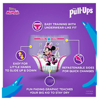 Pull-Ups Girls' Potty Training Pants Size 6; 4T-5T; 17 Ct EasyOptionXY LLC