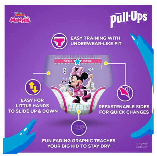 Pull-Ups Girls' Potty Training Pants Size 6; 4T-5T; 17 Ct EasyOptionXY LLC
