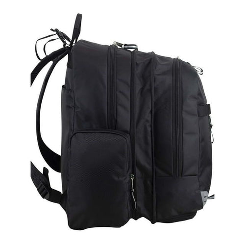Eastsport Stylish Zipper Pockets Changing Pad Included Adjustable Shoulder Straps Insulated Pockets Backpack Diaper Bags, Black EasyOptionXY LLC