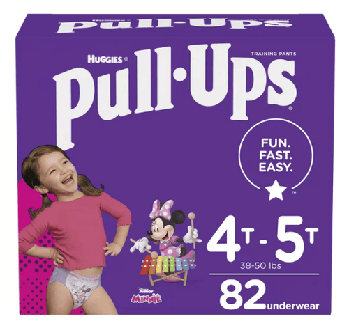 Pull-Ups Girls' Potty Training Underwear Size 6; 4T-5T; 82 Ct EasyOptionXY LLC