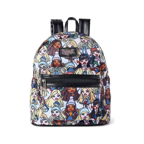 Bratz Women's All over Print Character Print Mini Backpack Multi-Color EasyOptionXY LLC