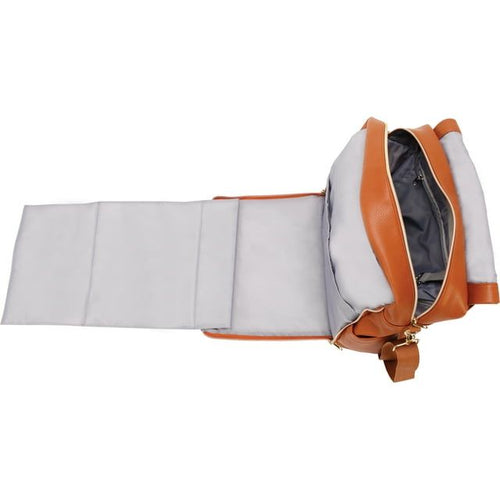 iPack Tote Diaper Bag with Changing Pad, Brown EasyOptionXY LLC