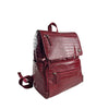 iPack Croc Backpack Diaper Bag with Adjustable Straps and Top Carry Handle, Maroon EasyOptionXY LLC