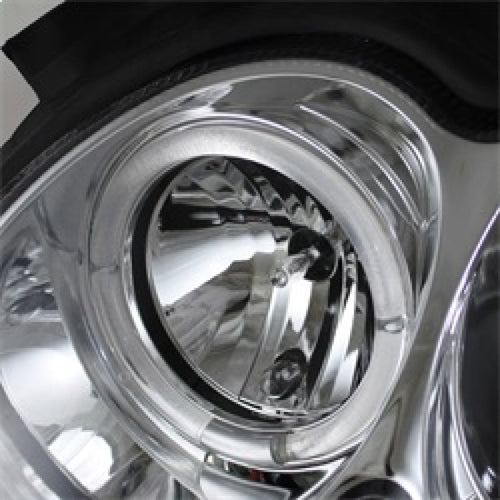 Spyder Mercedes Benz CLK 03-09 Projector Halogen Model- LED Halo DRL Chrm PRO-YD-MBCLK03-DRL-C OffRoadUSA.com