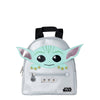 Star Wars Grogu Baby Yoda Women's Mini Backpack Grey Silver EasyOptionXY LLC