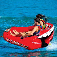 WOW Sports Hot Lips 2 Person Towable Water Tube For Pool and Lake Jupiter Gear