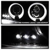 Spyder GMC Sierra 1500/2500 99-06 Projector Headlights LED Halo LED Blk Smke PRO-YD-CDE00-HL-BSM OffRoadUSA.com