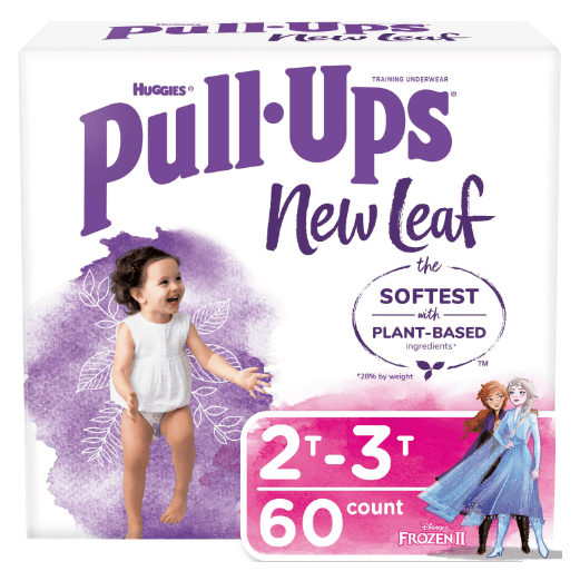 Pull-Ups Girls' New Leaf Training Pants Size 3T-4T; 16 Ct EasyOptionXY LLC