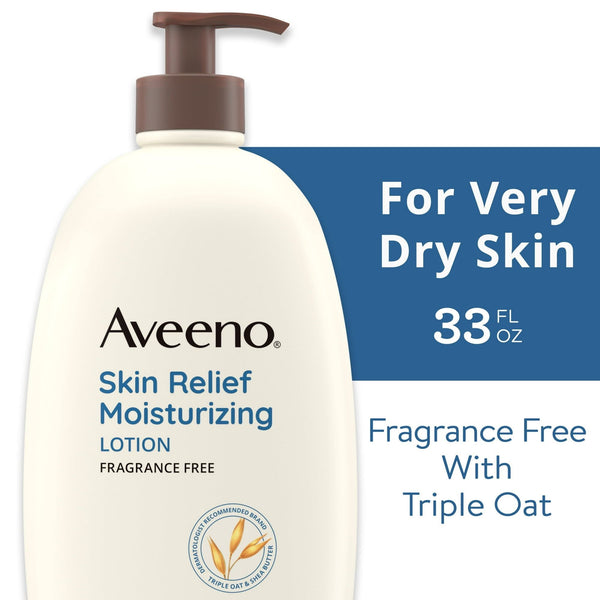 Aveeno Skin Relief Moisturizing Lotion for Very Dry Skin, 33 fl oz EasyOptionXY LLC