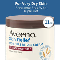 Aveeno Skin Relief Intense Moisturizing Cream, Extra-Dry Skin, 11 oz EasyOptionXY LLC