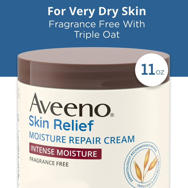 Aveeno Skin Relief Intense Moisturizing Cream, Extra-Dry Skin, 11 oz EasyOptionXY LLC