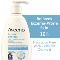Aveeno Eczema Therapy Daily Soothing Body Cream, Steroid-Free, 12 oz EasyOptionXY LLC