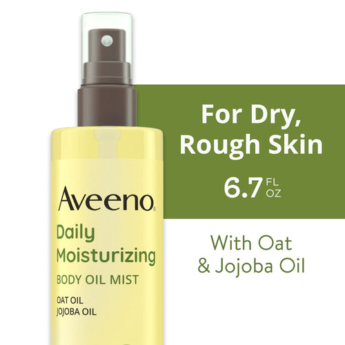 Aveeno Daily Moisturizing Body Oil Mist with Oat Oil, 6.7 fl oz EasyOptionXY LLC