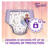 Pull-Ups Girls' New Leaf Training Pants Size 3T-4T; 16 Ct EasyOptionXY LLC