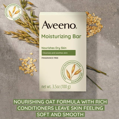 Aveeno Gentle Moisturizing Facial Cleansing Bar for Dry Skin, 3.5 oz EasyOptionXY LLC