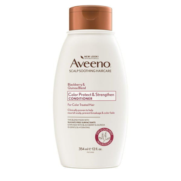 Aveeno Blackberry & Quinoa Strengthening Conditioner for Color-Treated Hair, 12 fl oz EasyOptionXY LLC