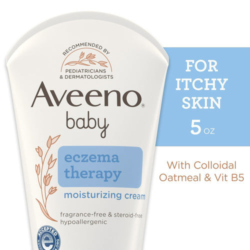 Aveeno Baby Eczema Therapy Moisturizing Cream Body Lotion with Oatmeal, 5 oz EasyOptionXY LLC