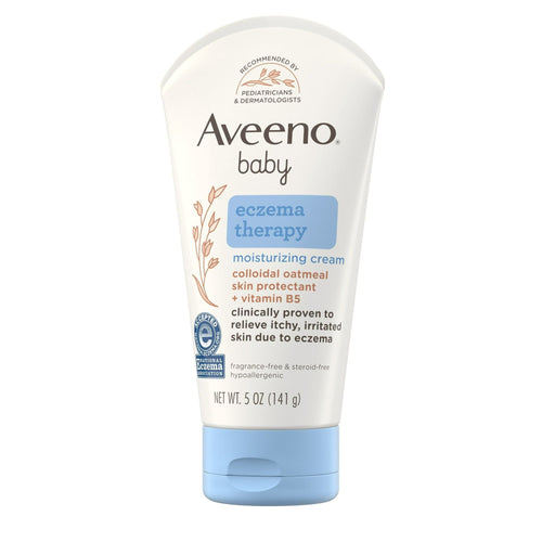 Aveeno Baby Eczema Therapy Moisturizing Cream Body Lotion with Oatmeal, 5 oz EasyOptionXY LLC