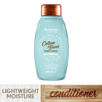 Aveeno Cotton Blend Sulfate-Free Conditioner for Light Moisture & Soothed Scalp, 12 fl oz EasyOptionXY LLC