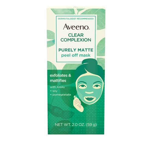 Aveeno Clear Complexion Pure Matte Peel Off Face Mask, 2.0 oz EasyOptionXY LLC