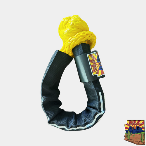 Soft Shackle 3/8'' x 22” with sleeve and bag (Single Shackle) (Lifetime Warranty) MOJAB OFFROAD
