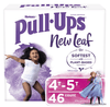 Pull-Ups Girls' New Leaf Training Pants Size 4T-5T; 46 Ct EasyOptionXY LLC