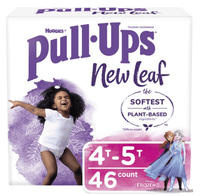 Pull-Ups Girls' New Leaf Training Pants Size 4T-5T; 46 Ct EasyOptionXY LLC