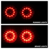 Spyder Acura RSX 02-04 LED Tail Lights Red Clear ALT-YD-ARSX02-LED-RC OffRoadUSA.com