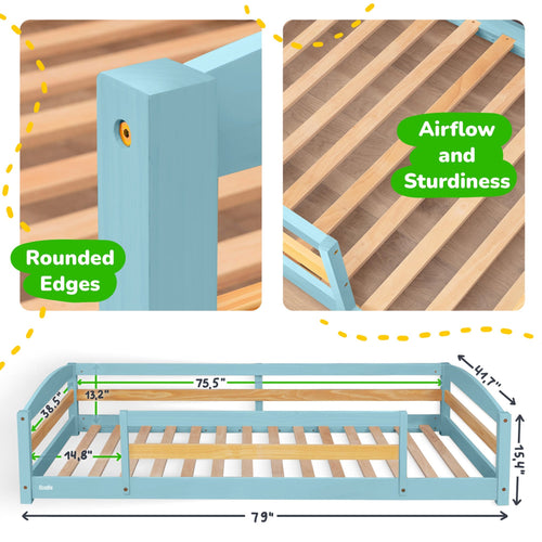 Floor Bed - Twin Size Ocodile.com