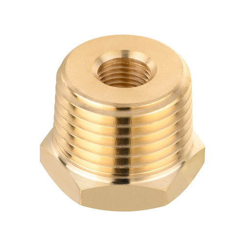 1/2" M x 3/8" F NPT Connector Plumbingsell