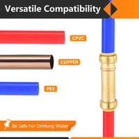 3/4" x 3/4" Push Fit Repair Slip Coupling