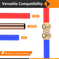 Pro 6-Pack 3/4" Push Fit Tee