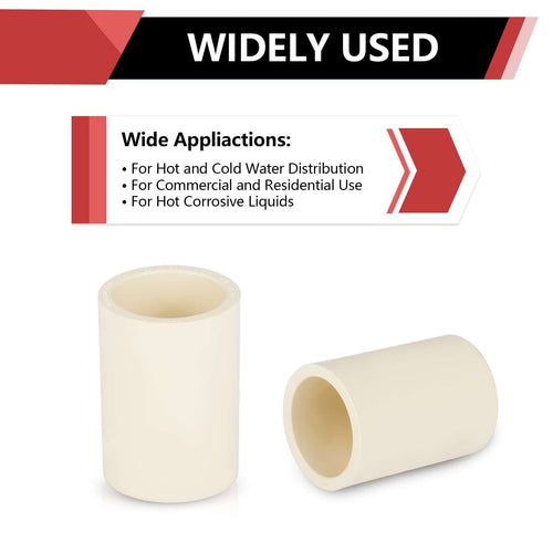 3/4" CPVC CTS Coupling (Socket) Plumbingsell
